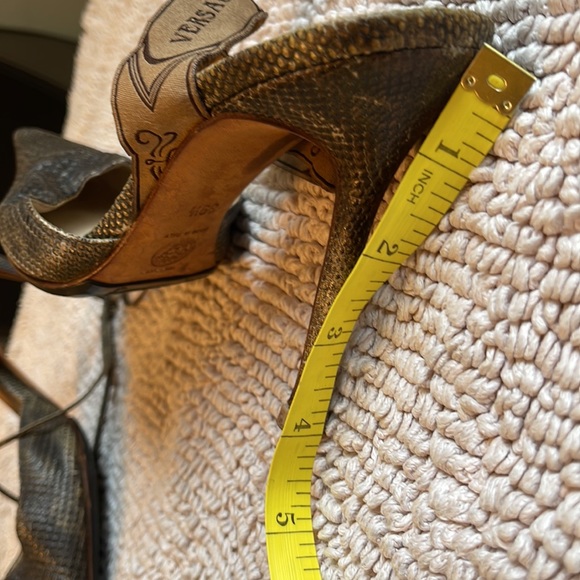 The very sexy high heel sling back python shoe - Picture 7 of 7